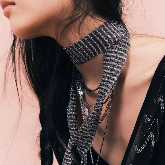 Closing Hour Skinny Scarf - Picture 1 of 3